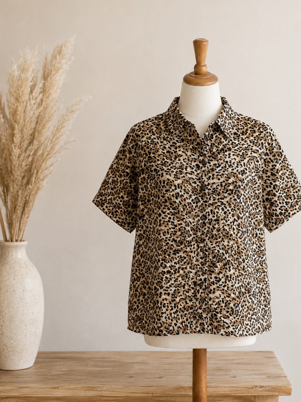 JAPNA Crop Top Blouse  Size S